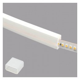 LED Silicone FLEX Recessed Tube for Strips up to 8mm