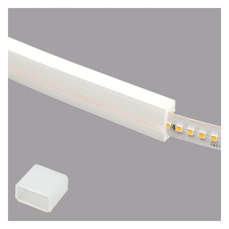 Inbouw silicone led-flex buis voor ledstrips tot 8 mm