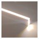Inbouw silicone led-flex buis voor ledstrips tot 8 mm