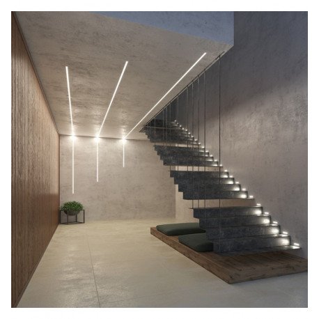 LED Silicone FLEX Recessed Tube for Strips up to 8mm