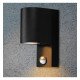 LED Wall Light IP65 GU10 with PIR Sensor