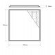 LED Panel 60x60 40W DALI-2 Dimmable Programmable (Pack of 10)