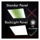 LED-paneel 60x60 40W DALI-2 dimbaar programmeerbaar