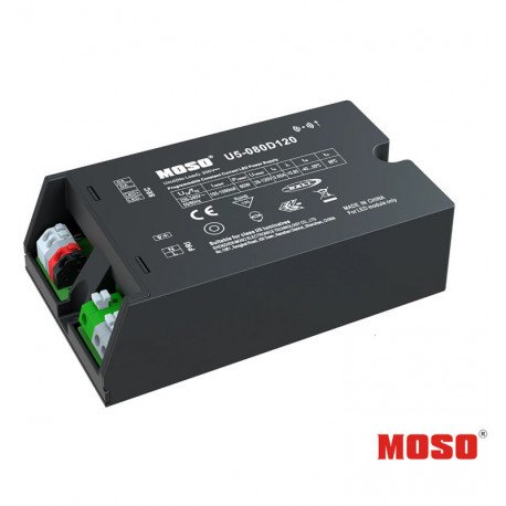 LED-driver 80W MOSO U5 DALI-2 en NFC dimbaar programmeerbaar