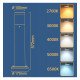 Led-baliza rond 9W voor buiten 57 cm 5CCT