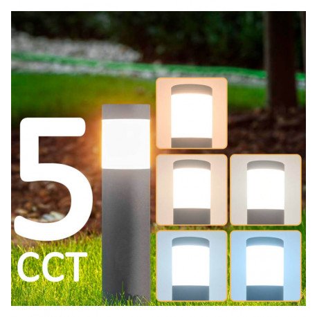 Led-baliza rond 9W voor buiten 57 cm 5CCT