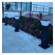 LED-bolard vierkant 9W voor buiten 5CCT GARDEN 56,5 cm