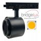 Led schijnwerper monofasig 40W-28W Roma zwart 24º-60º UGR13