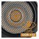 Led schijnwerper monofasig 40W-28W Roma zwart 24º-60º UGR13
