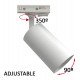 Led-trackspot GU10 eenfasig wit draaibaar