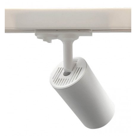 Led-trackspot GU10 eenfasig wit draaibaar
