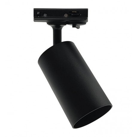 LED Track Light GU10 Monophase EMMEN Black Adjustable