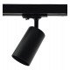 LED Track Light GU10 Monophase EMMEN Black Adjustable