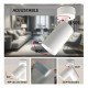 Led plafond-wandlamp HOORN wit draaibaar voor GU10