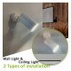 Led plafond-wandlamp HOORN wit draaibaar voor GU10