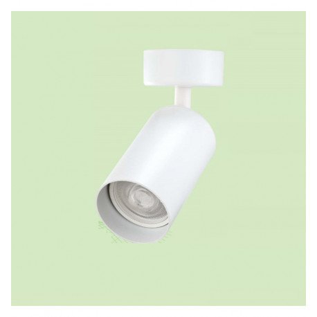 Led plafond-wandlamp HOORN wit draaibaar voor GU10