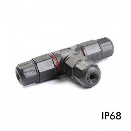 T-kabelconnector met draadafdichting IP68 voor led-projectoren en straatverlichting