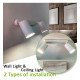 Plafond-wandlamp (inbouw) LED 2xGU10 draaibaar aluminium wit voor binnen