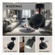 Plafond-wandlamp LED kantelbaar plafond zwart voor 1x GU10
