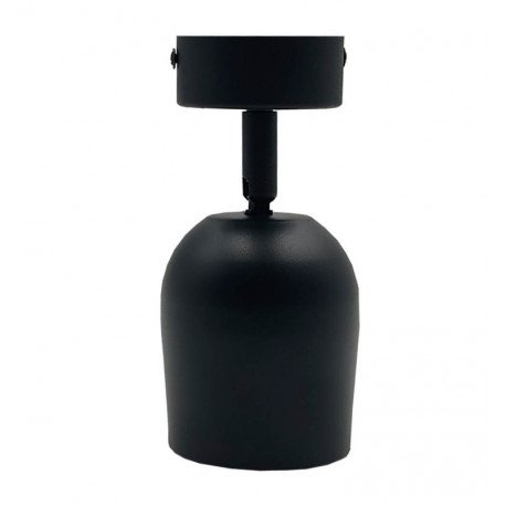 Aplique LED de techo orientable techo negro para 1 GU10