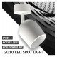 Plafond-wandarmatuur LED kantelbaar LEIDEN wit voor GU10
