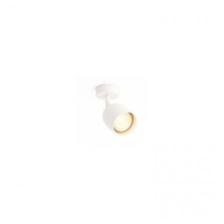 Aplique LED de techo orientable LEIDEN blanco para GU10