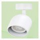 Plafond-wandarmatuur LED kantelbaar LEIDEN wit voor GU10