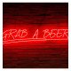 LED neonstrip 24V 13W/m rood voor rótulos, flexibel 6x12 mm