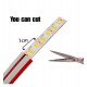 LED neonstrip 24V 13W/m rood voor rótulos, flexibel 6x12 mm
