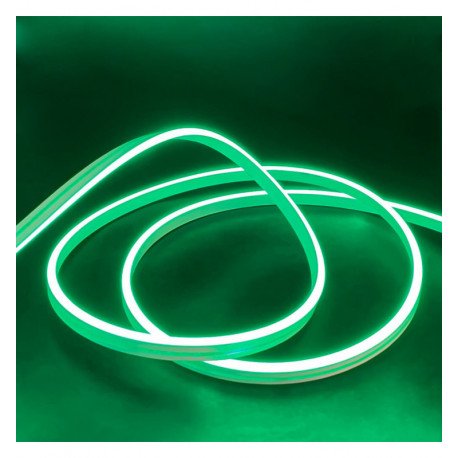 Led-neon flexstrip 24V 13W/m groen voor borden en decoratie