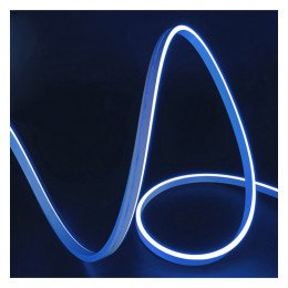 LED-neon flexibele strip 24V 13W/m voor rótulos, blauw
