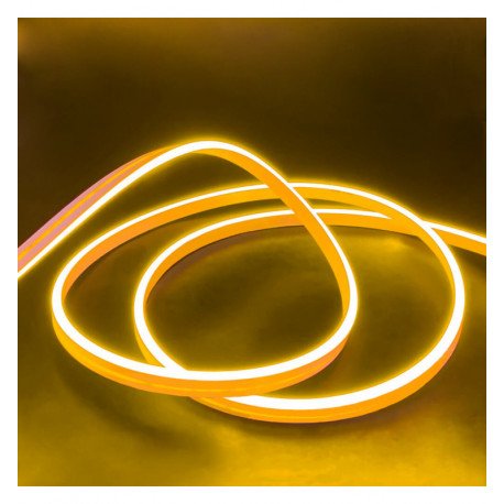 Led-neonflex 24V 13W/m geel voor belettering