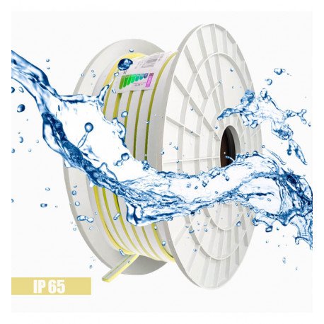 Tira Neón LED Flexible 24V 13W/m para rótulos amarillo
