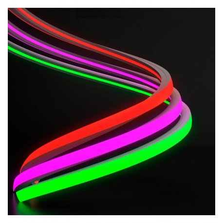 Tira Neón LED Flexible 24V 13W/m para rótulos amarillo