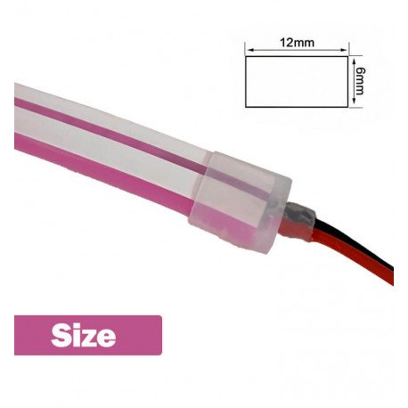 LED Neon Strip 24V 13W/m Pink for Signs