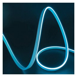 Tira Neón LED Flexible 24V 13W/m para rótulos azul celeste