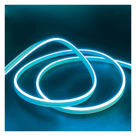 Led-neon flexibele strip 24V 13W/m voor lichtreclame blauw lichtblauw