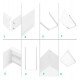LED Panel Surface Mount Kit 62x62, 65mm Height