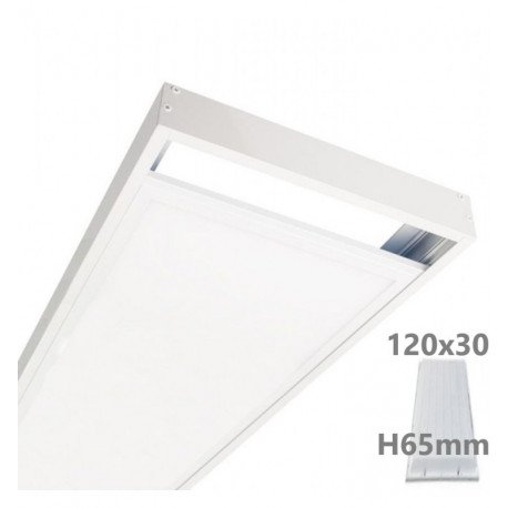LED Panel Surface Mount Kit 120x30, 65mm Height