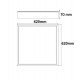 LED Panel Surface Mount Kit 60x60, 65mm Height
