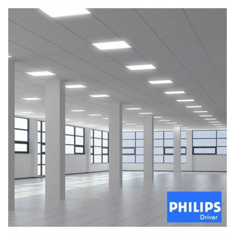Panel LED 60x60 40W Slim Frame UGR19 Philips Driver