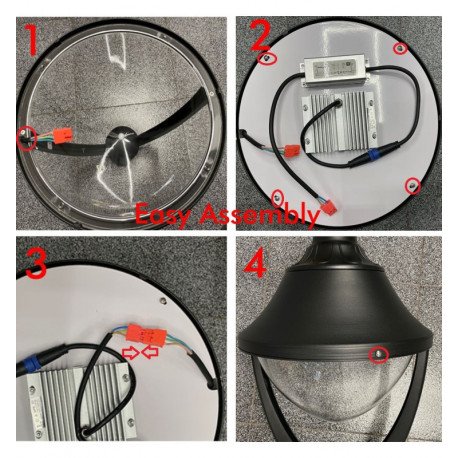 LED-straatverlichting 40W buiten IP65 NEW VALLEY Bridgelux SMD 3030