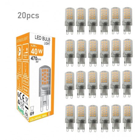 Bombilla LED G9 4,2W chip Lumileds 470 lm 360º