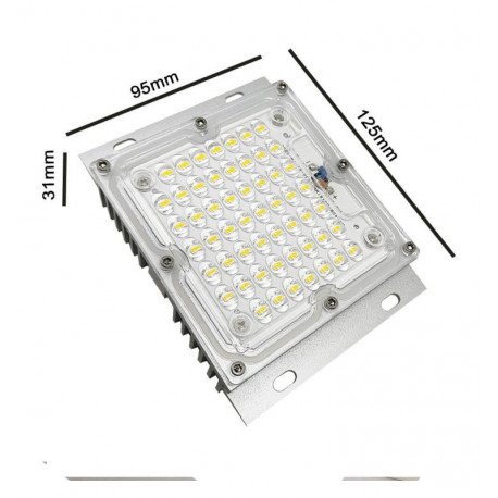 LED-optische module 40W voor led-straatverlichting IP65 Bridgelux