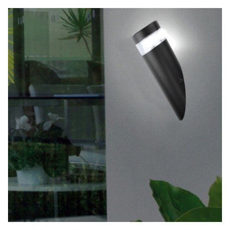 Aplique LED de pared exterior circular IP44 BREMEN 25cm
