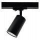 Led-railspot 10W monofase draaibaar zwart met GU10