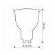 Led-railspot 10W monofase draaibaar zwart met GU10