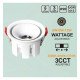 Inbouw downlight LED Luxury 6W-9W-12W 3CCT UGR11 CRI+92