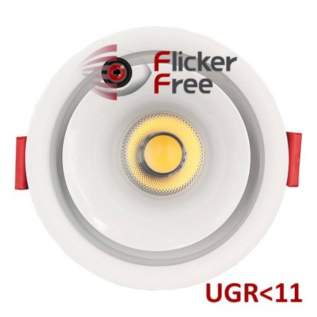 LED Downlight Luxury 3CCT UGR11 CRI+92 6W-9W-12W