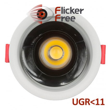 LED Downlight Luxury 3CCT UGR11 CRI+92 6W-9W-12W